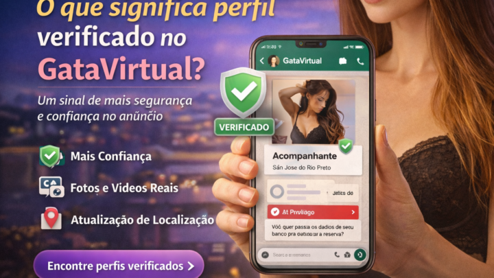 O que significa perfil verificado no GataVirtual?
