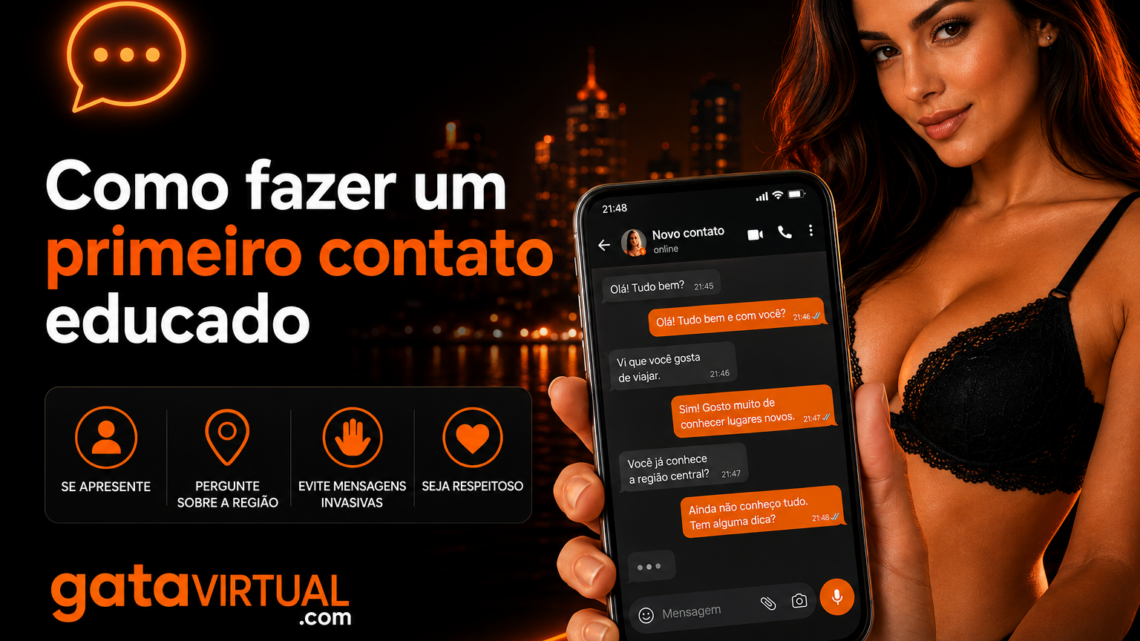 Guia rápido para iniciantes: como fazer um primeiro contato educado
